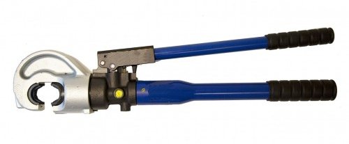 300 ve 400 mm2 sıkma kesitli manuel hidrolik kablo pabucu sıkma pensesi.