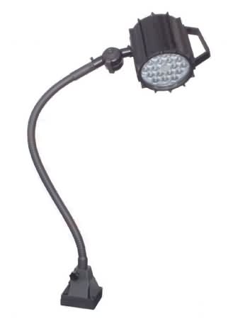 18 W gücünde LED lambalı mıknatıs ayaklı tezgah aydınlatma armatürü.