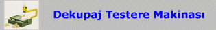 Masaüstü Dekupaj Testere Makinası