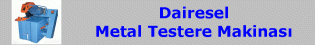 Dairesel Metal Testere Makinası