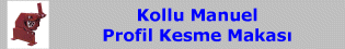 Kollu Manuel Profil Kesme Makası