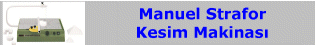 Manuel Strafor Kesim Makinası