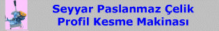 Masaüstü Paslanmaz Profil Kesme Makinası