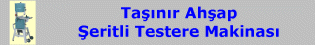 Taşınır Ahşap Şeritli Testere Makinası