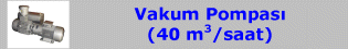 Vakum Pompası (40 m3/saat)