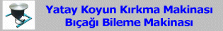 Yatay Koyun Kırkma Bıçağı Bileme Makinası