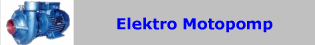 Elektro Motopomp