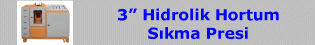 Hidrolik Hortum Sıkma Presi (3