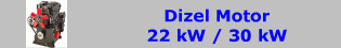 Dizel Motor (22 - 30 kW)