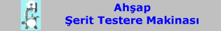 Ahşap Şerit Testere Tezgahı