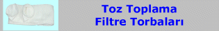 Toz Toplama Filtre Torbası