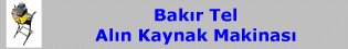 Bakır Tel Alın Kaynak Makinası