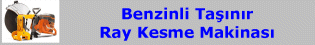 Benzinli Taşınır Ray Kesme Makinası