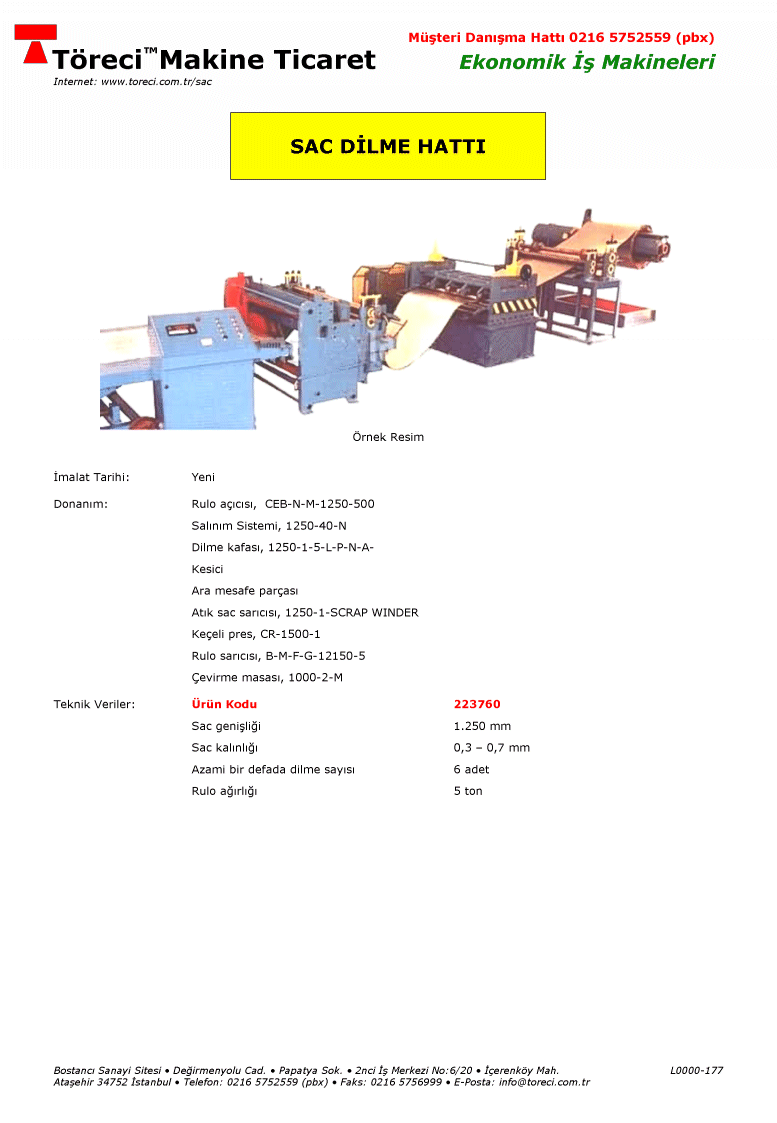 Montaj ve Devreye Alma 223706