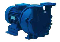 15 - 270 m3/saat vakumlama kapasiteli kompakt gövdeli sulu tip vakum pompaları.