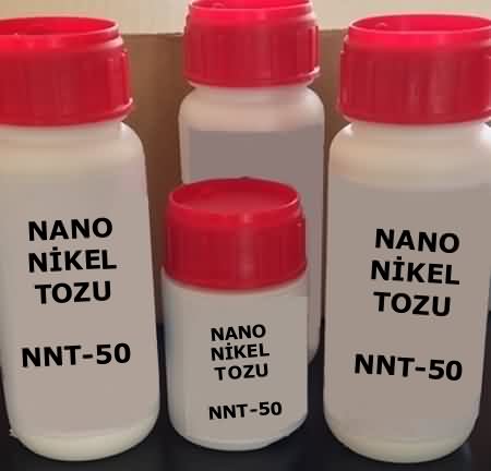 50 nanometre inceliğinde saf nikel tozu.